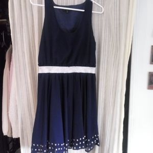 Gorgeous blue and silver dress